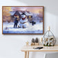 Gonna Be in Trouble - Floater Framed Canvas Print