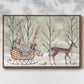 Christmas Time I - Floater Framed Canvas Print