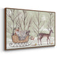 Christmas Time I - Floater Framed Canvas Print