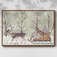 Christmas Time II - Floater Framed Canvas Print