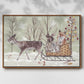 Christmas Time Collection A - Floater Framed Canvas Print