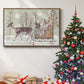 Christmas Time Collection A - Floater Framed Canvas Print