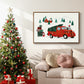 Going to Grandmas Collection A - Floater Framed Canvas Print