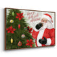 Arose Such a Clatter Collection A - Floater Framed Canvas Print