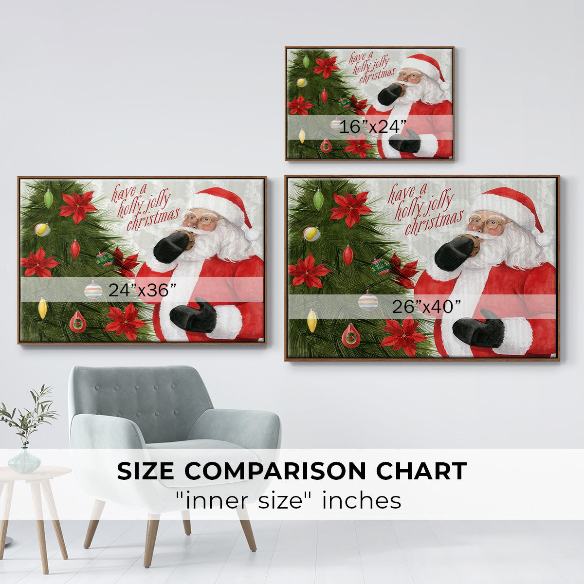Arose Such a Clatter Collection A - Floater Framed Canvas Print