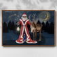 Celestial Christmas Collection A - Floater Framed Canvas Print