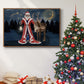 Celestial Christmas Collection A - Floater Framed Canvas Print
