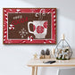Cozy Cocoa Christmas Collection A - Floater Framed Canvas Print