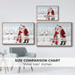 Christmas Love Collection A - Floater Framed Canvas Print