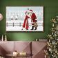 Christmas Love Collection A - Floater Framed Canvas Print