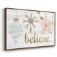 Elegant Ornaments Collection A - Floater Framed Canvas Print