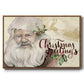 Christmas Greetings Collection A - Floater Framed Canvas Print
