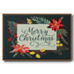 Bright Christmas Night I - Floater Framed Canvas Print