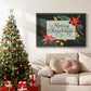 Bright Christmas Night I - Floater Framed Canvas Print