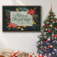 Bright Christmas Night I - Floater Framed Canvas Print