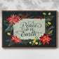 Bright Christmas Night II - Floater Framed Canvas Print