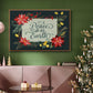 Bright Christmas Night II - Floater Framed Canvas Print