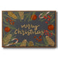 Holiday Sentiment I - Floater Framed Canvas Print