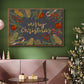 Holiday Sentiment I - Floater Framed Canvas Print