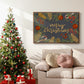 Holiday Sentiment I - Floater Framed Canvas Print