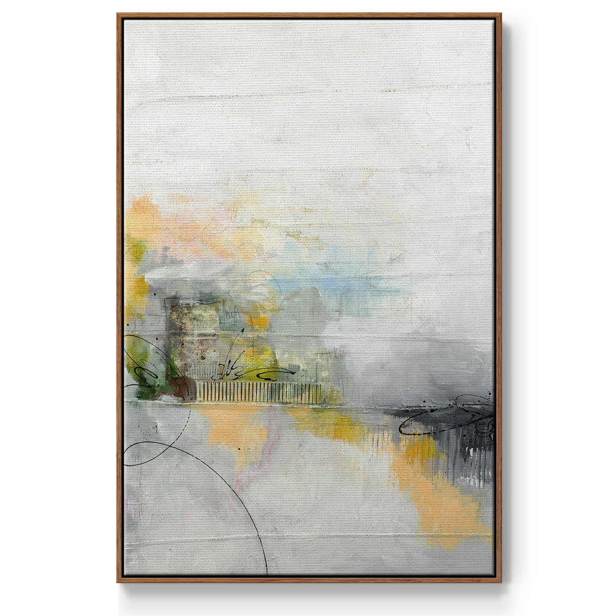 A Place Of My Own - Floater Framed Canvas Print