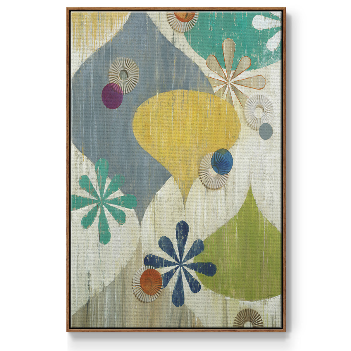 Asterisk - Floater Framed Canvas Print