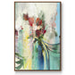 Celebration I - Floater Framed Canvas Print