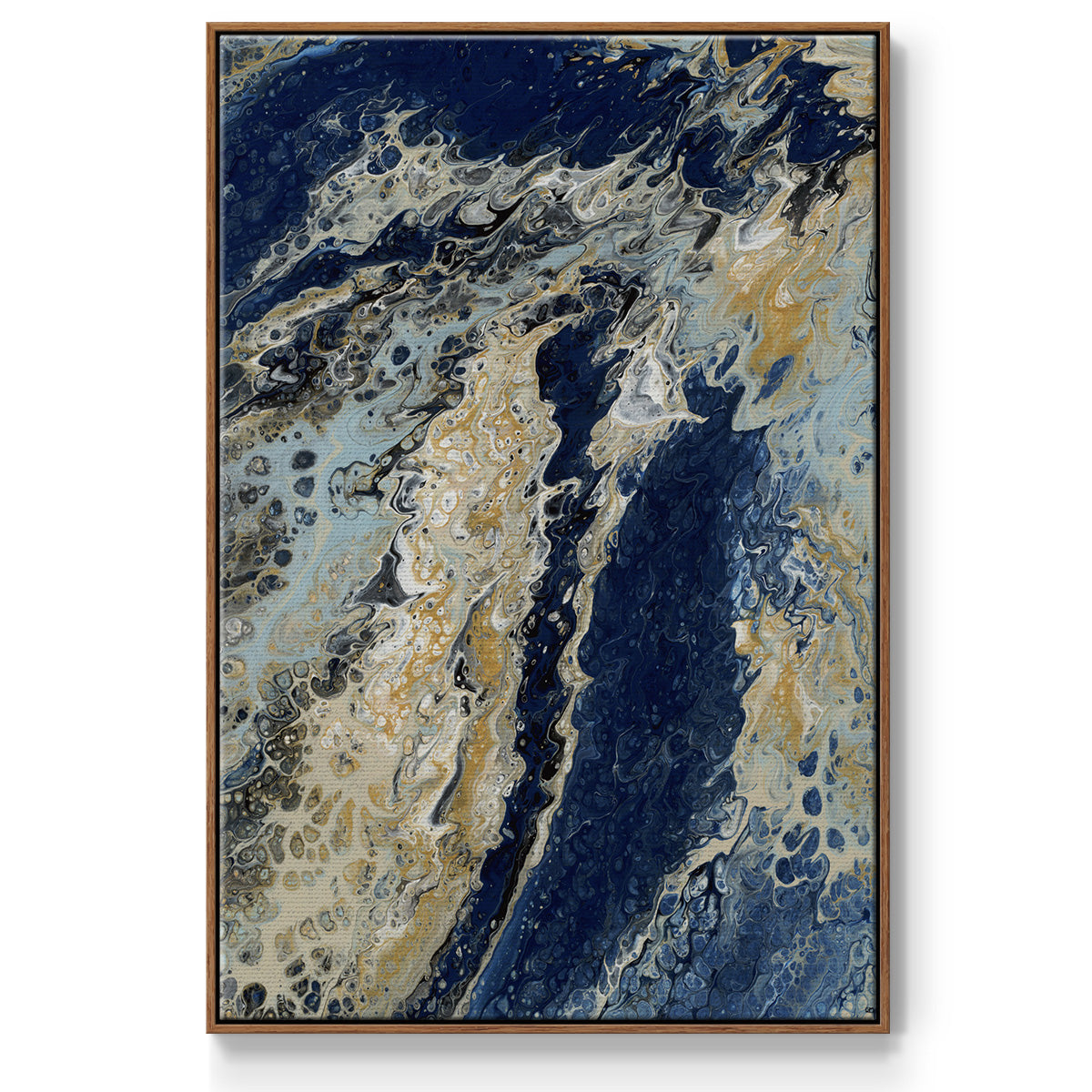 C39 - Floater Framed Canvas Print