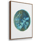 Strawberries and Forg I - Floater Framed Canvas Print