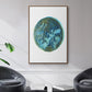Strawberries and Forg I - Floater Framed Canvas Print