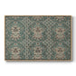 Vintage Abstract Print X - Floater Framed Canvas Print