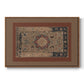 Vintage Abstract Print XII - Floater Framed Canvas Print