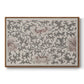 Vintage Abstract Print XVII - Floater Framed Canvas Print