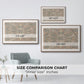Vintage Abstract Print II - Floater Framed Canvas Print