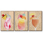 Tropical Cocktail I - Floater Framed Canvas Set