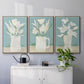Muted Spring Arrangement I - Floater Framed Canvas Set