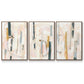 Melon Litmus I - Floater Framed Canvas Set
