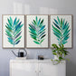 Palm Frond Flow I - Floater Framed Canvas Set