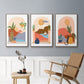 Paper Scene I - Floater Framed Canvas Set