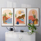 Paper Scene I - Floater Framed Canvas Set