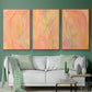 Peach Bliss I - Floater Framed Canvas Set