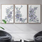 Periwinkle Patch I - Floater Framed Canvas Set