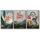 Temple of Flora VI - Floater Framed Canvas Set
