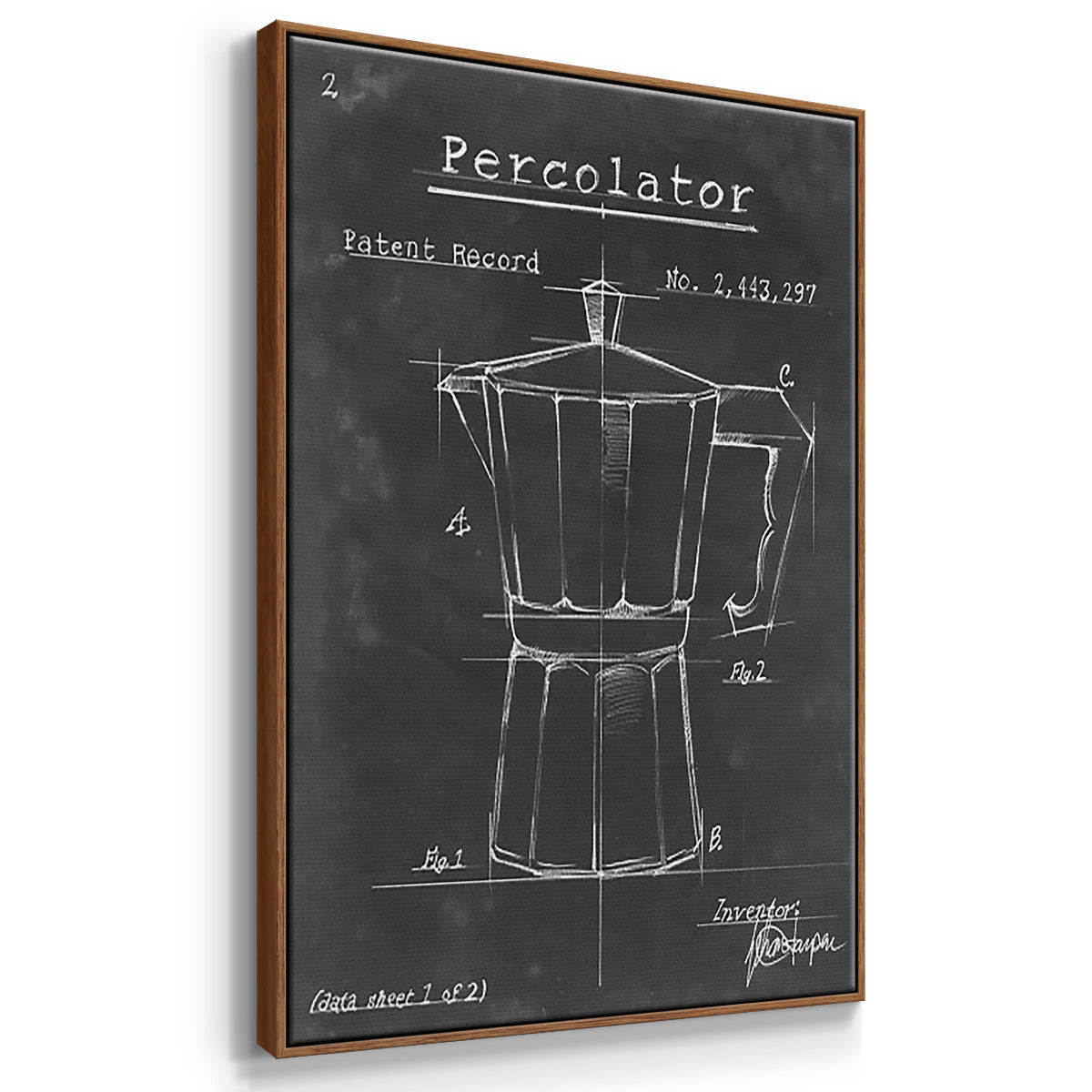 Morning Routine IV - Floater Framed Canvas Set