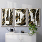 Onyx Obelisks I - Floater Framed Canvas Set