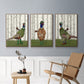 Pheasant Shooting Party 1 - Floater Framed Canvas Set
