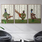 Pheasant Shooting Party 5 - Floater Framed Canvas Set