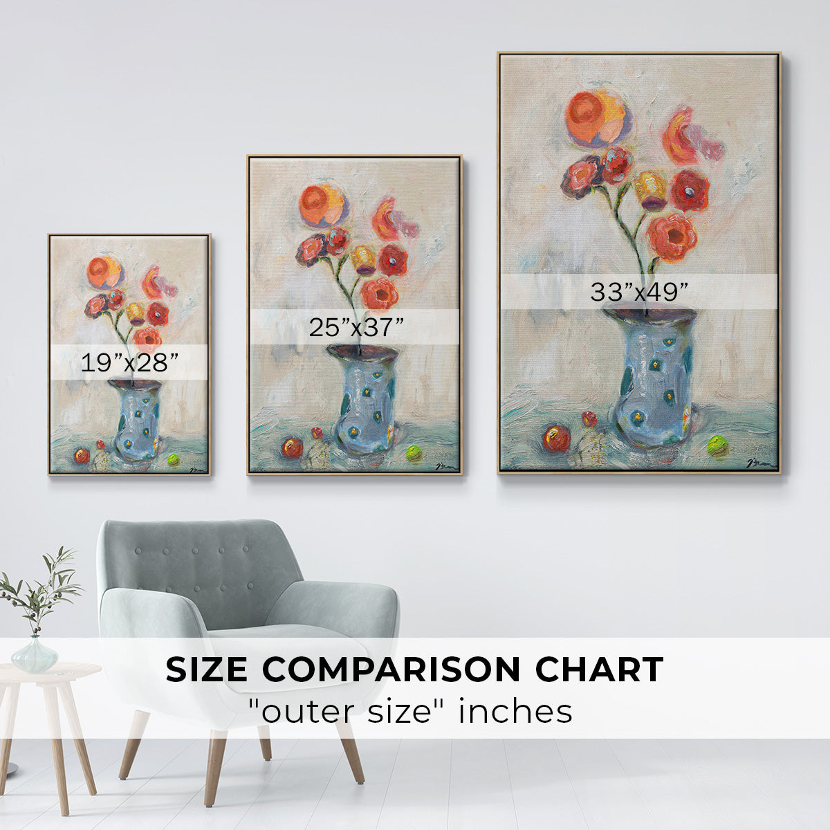 Fruit of Life - Floater Framed Canvas Print