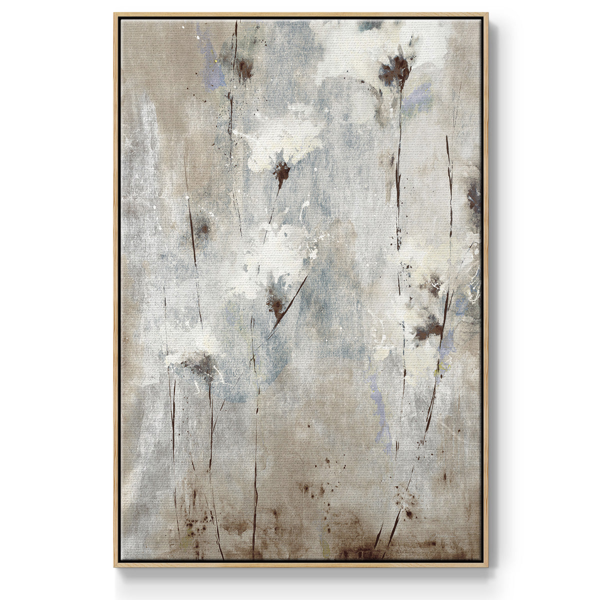 Here Today, Gone Tomorrow - Floater Framed Canvas Print