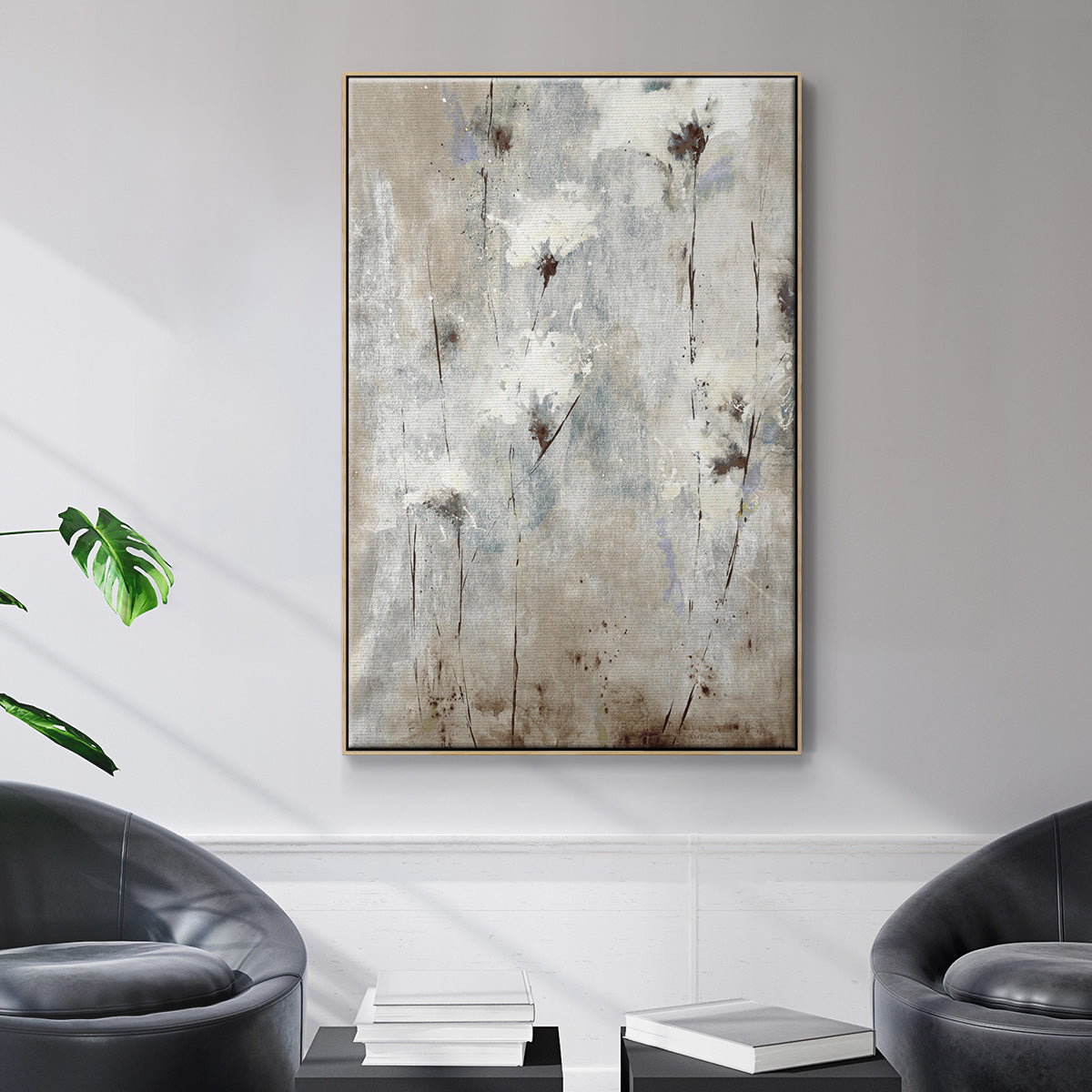 Here Today, Gone Tomorrow - Floater Framed Canvas Print